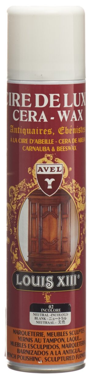 LOUIS XIII Luxus-Holzwachs Aeros farblos 400 ml