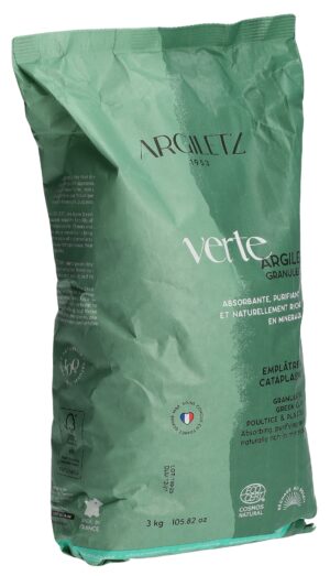ARGILETZ Tonerde grün granuliert              3 kg