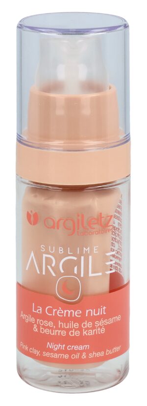 ARGILETZ Heilerde rosa Nacht Gesichtscr Fl 30 ml