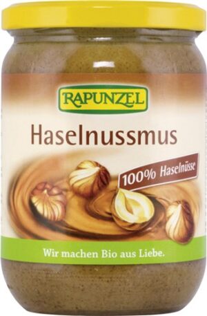 RAPUNZEL Haselnussmus                   Glas 500 g