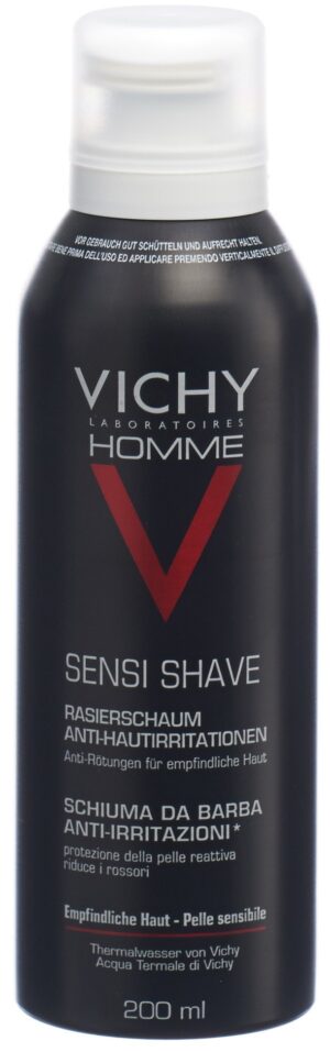 VICHY Homme Rasierschaum Anti Hautirritat   200 ml