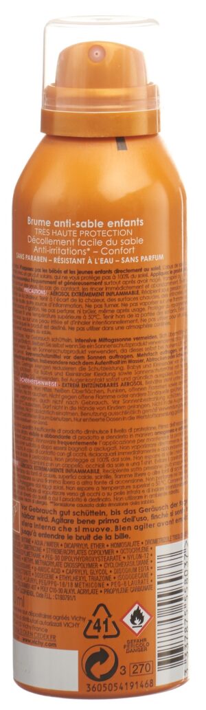 VICHY Ideal Soleil Anti-Sand Kinder LSF50+  200 ml