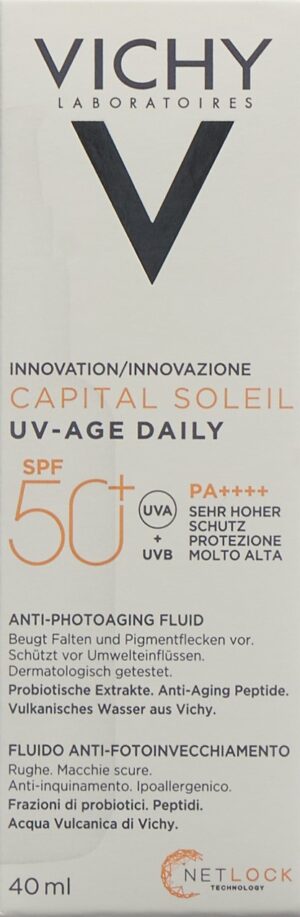 VICHY Capital Soleil UV Age daily LSF50+  Fl 40 ml
