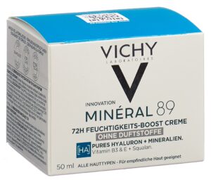 VICHY Minéral 89 Creme reichhaltig ohne Parf 50 ml