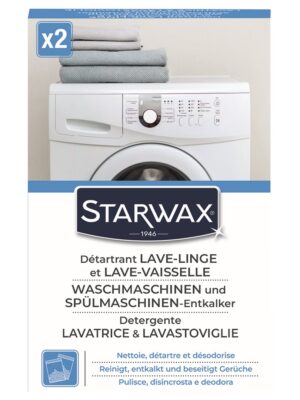 STARWAX Wasch-& Spuelmaschinen Entkalk 2 x 75 g