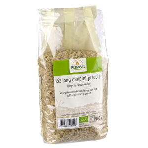 PRIMEAL Reis lang Vollkorn vorgekocht 500 g