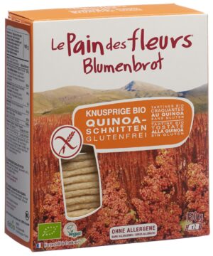 BLUMENBROT Knusp Schnitt Quinoa Bio glut fr  150 g
