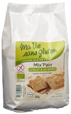 MA VIE S GLUT Brotbackmischung Hirsebrot 500 g