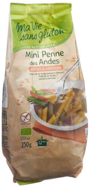 MA VIE S GLUT Mini Penne der Anden tricolore 250 g
