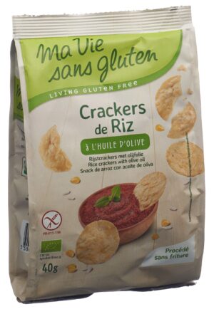 MA VIE S GLUT Reis Cräcker mit Olivenöl       40 g