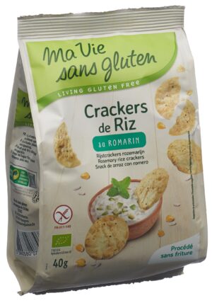 MA VIE S GLUT Reis Cräcker mit Rosmarin       40 g