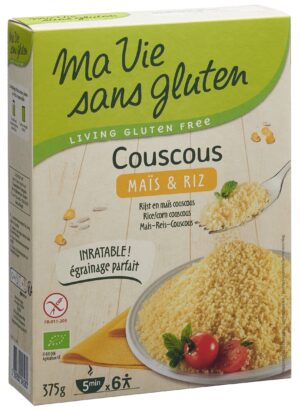 MA VIE S GLUT Couscous aus Mais und Reis Btl 350 g