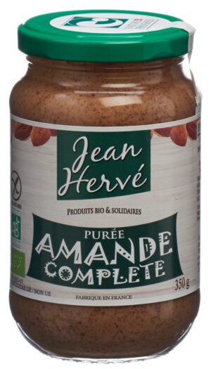 JEAN HERVE purée d'amande complète bio 350 g
