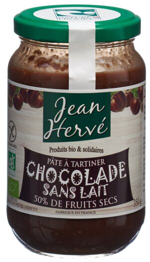 JEAN HERVE Pâte Chocolat sans Lait           350 g
