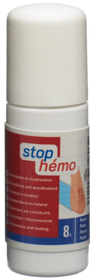 STOP HEMO Puder hämostat steril                8 g