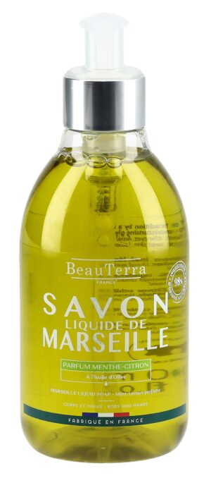 BEAUTERRA Flüssigseife Marseille Minze ZiFl 300 ml