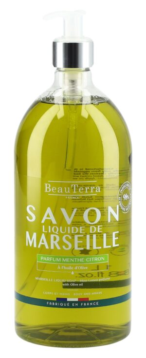 BEAUTERRA Flüssigseife Marseille Minze ZFl 1000 ml