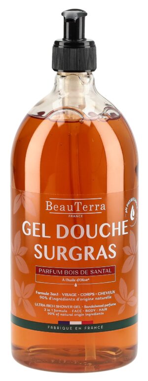 BEAUTERRA Duschgel reichhaltig SandelholFl 1000 ml