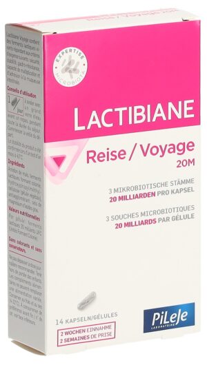 LACTIBIANE Reise 20M Kaps                   14 Stk