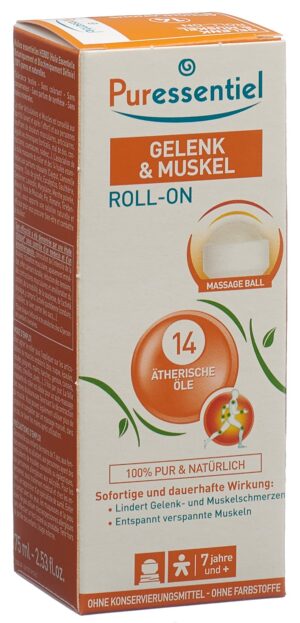 PURESSENTIEL Gel&Musk Roll-on 14 äth Roll-on 75 ml
