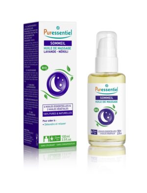PURESSENTIEL Massageöl entspan Lavend Nero  100 ml