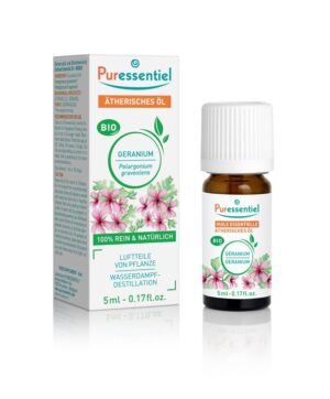PURESSENTIEL Geranium Blüt wohlrie Äth/Öl Bio 5 ml