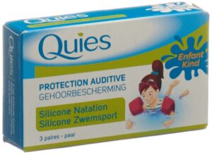QUIES Wassergehörschutz Silikon Kinder      3 Paar
