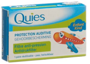 QUIES Earplanes Überdruckgehörschutz Kinder  2 Stk