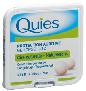 QUIES Lärmgehörschutzkugeln Wachs           16 Stk