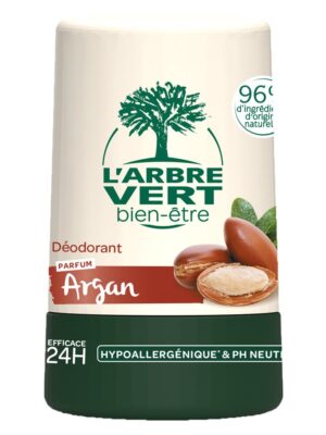 L'ARBRE VERT Öko Deo Roll-on Argan Ham FR    50 ml