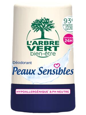 L'ARBRE VERT Öko Deo Roll-on Empf Haut FR    50 ml
