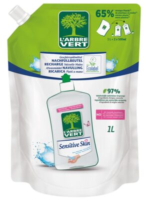 L'ARBRE VERT Ref Geschirrspü Sensitive SkiBtl 1 lt