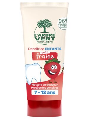 L'ARBRE VERT Öko Zahnpasta Kinder Erdbee FTb 50 ml