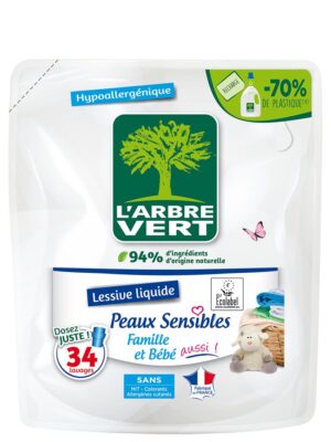 L'ARBRE VERT Ref Flüssigwaschmittel emBtln1.530 lt