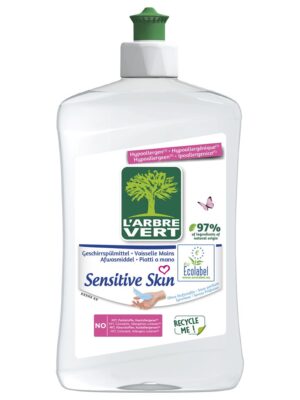 L'ARBRE VERT Öko Geschirrspülm empf Haut Fl 500 ml