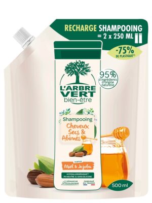 L'ARBRE VERT Ref Shampoo trockenes Haar 500 ml