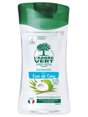 L'ARBRE VERT Duschcreme Kokoswasser      Fl 260 ml