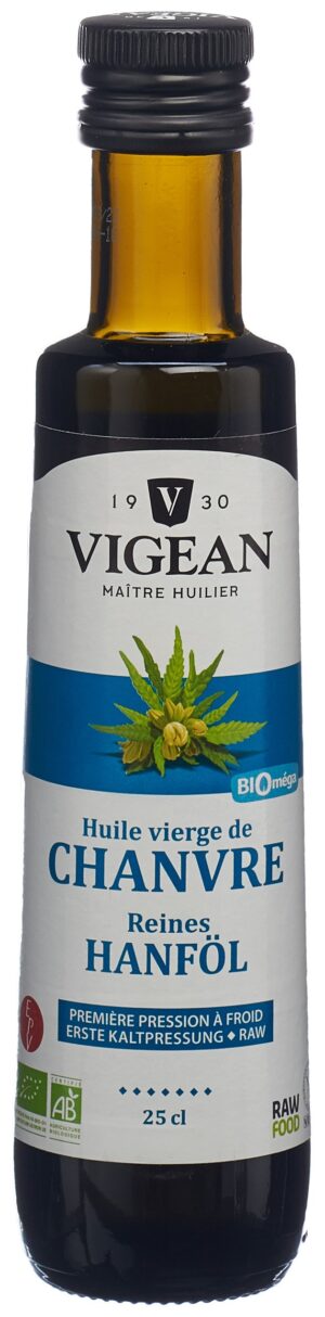 VIGEAN Reines Hanföl Bio                 Fl 250 ml