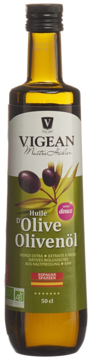 VIGEAN Huile d'Olive douce Espagne          500 ml