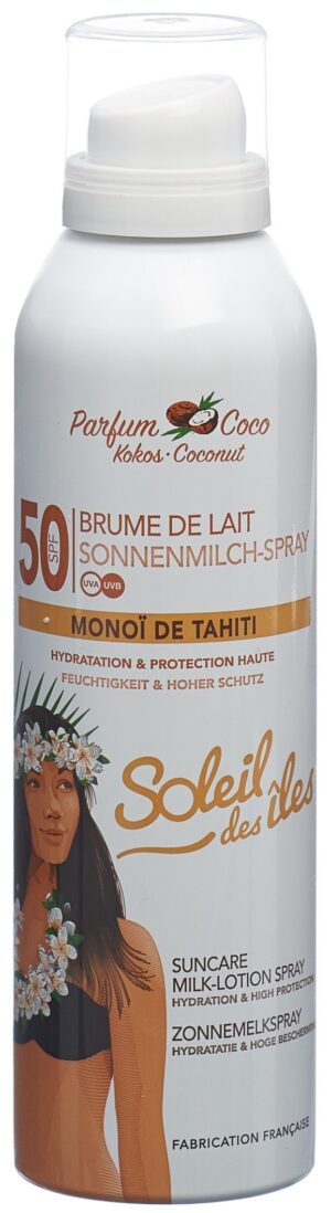 SOLEIL DES ILES Milch Sprühnebel SPF50 KSpr 150 ml