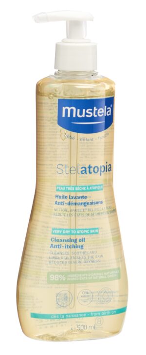 MUSTELA STELATOPIA Waschöl atopische HaDisp 500 ml