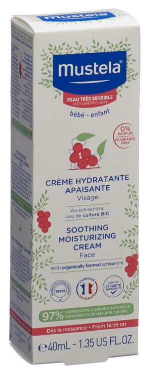 MUSTELA Beruhigende Gesichtscreme         Tb 40 ml