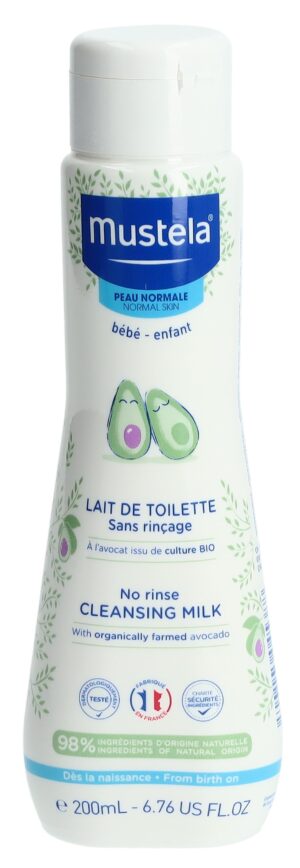 MUSTELA Reinigungsmilch normale Haut     Fl 200 ml