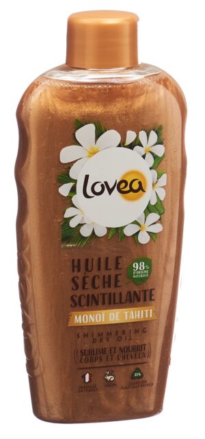 LOVEA schimmernd Trockenöl Monoï de Tahiti 150 ml