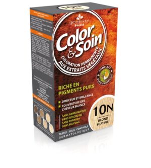 COLOR & SOIN Coloration 10N blond platine   135 ml