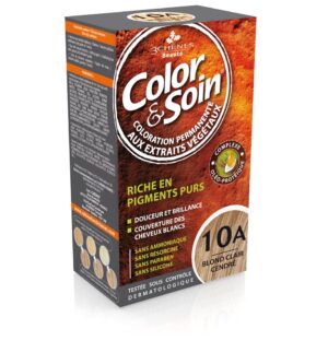 COLOR & SOIN Coloration 10A blond cla cendr 135 ml