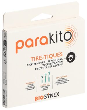 PARAKITO Zeckenzangen                        3 Stk