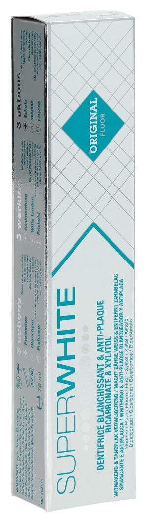SUPERWHITE Zahnpasta Original             Tb 75 ml