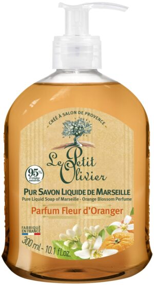 LE PETIT OLIVIER savon liquide fleur orang  300 ml