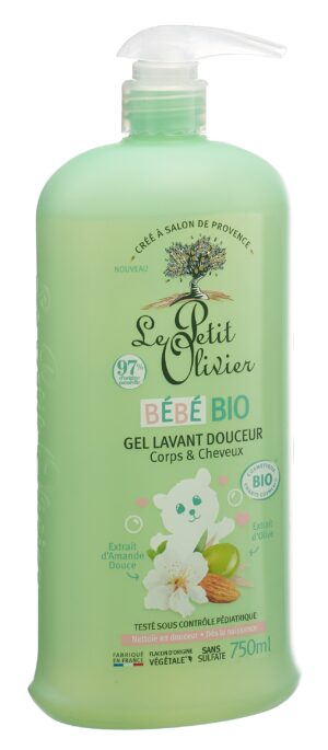 LE PETIT OLIVIER Baby Waschgel mild Bio  Fl 750 ml